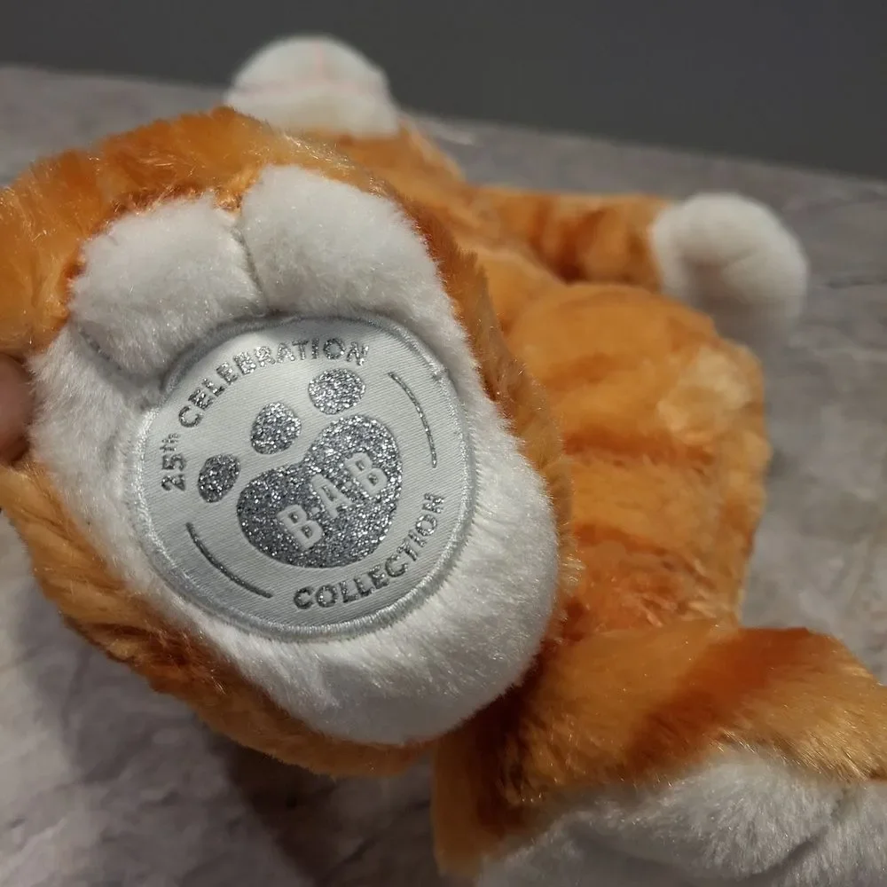 Build A Bear Floppy Kitty 25th Anniversary 1998 Inspired Plush Cat Wiskars Tabby